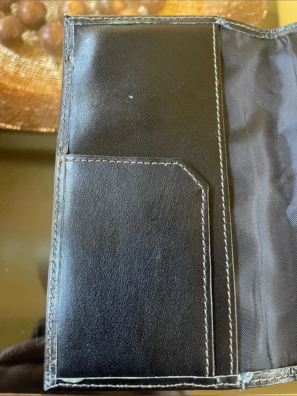 Hunting World Authentic Black Bifold Long Wallet